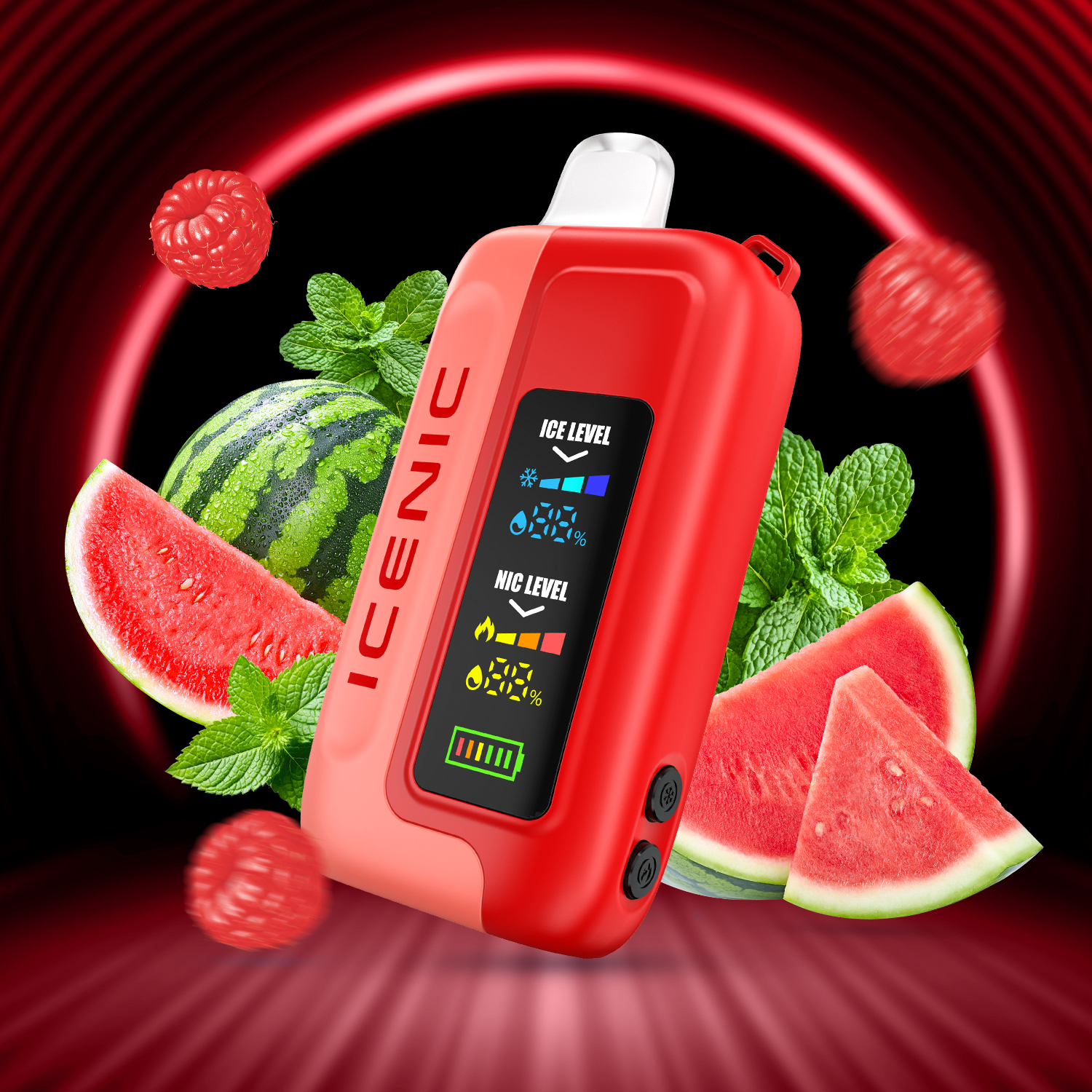 RASPBERRY WATERMELON ICE