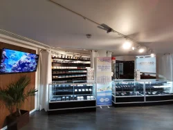 Simatech Vapour Shop langford vape store interior